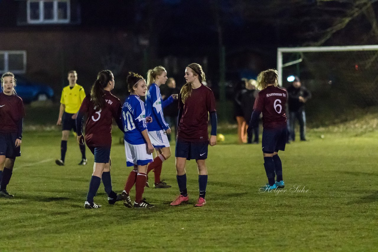 Bild 155 - wBJ Krummesser SV - Holstein Kiel : Ergebnis: 0:3